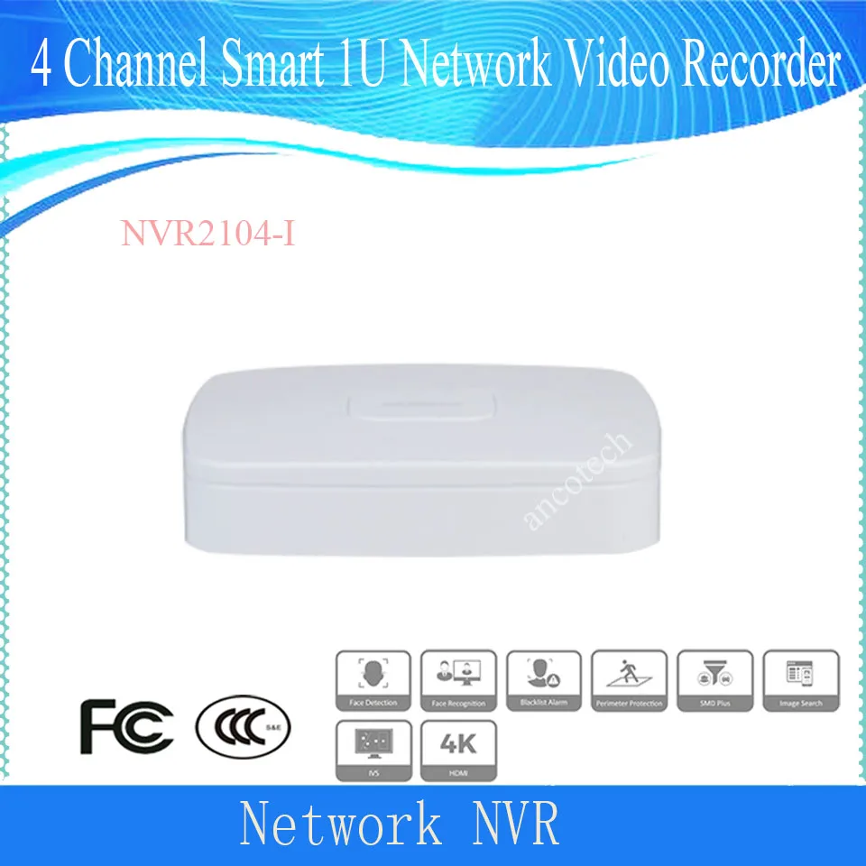 

Dahua 4-канальный умный 1U WizSense сетевой видеорегистратор DHI-NVR2104-I в наличии DAHUA NVR