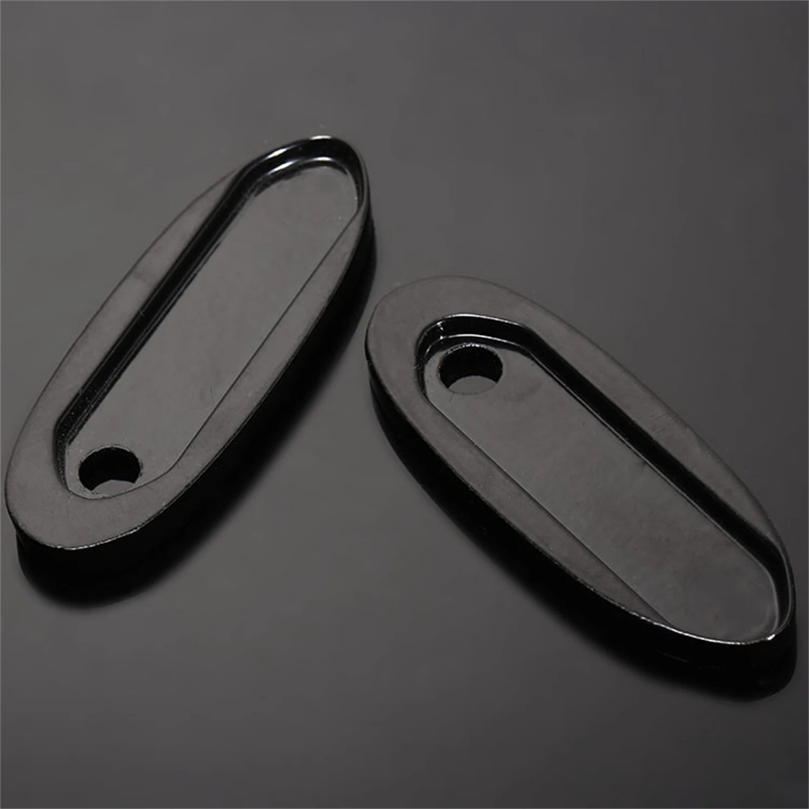 Мотоциклетные черные зеркальные блоки с открытой крышкой базовые пластины