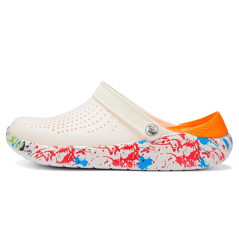 

2021 Summer Women's Garden Sandals Breathable Beach Aqua Shoes Outdoor Wading Hollow-out Clogs Lightweight Swimming Slipper