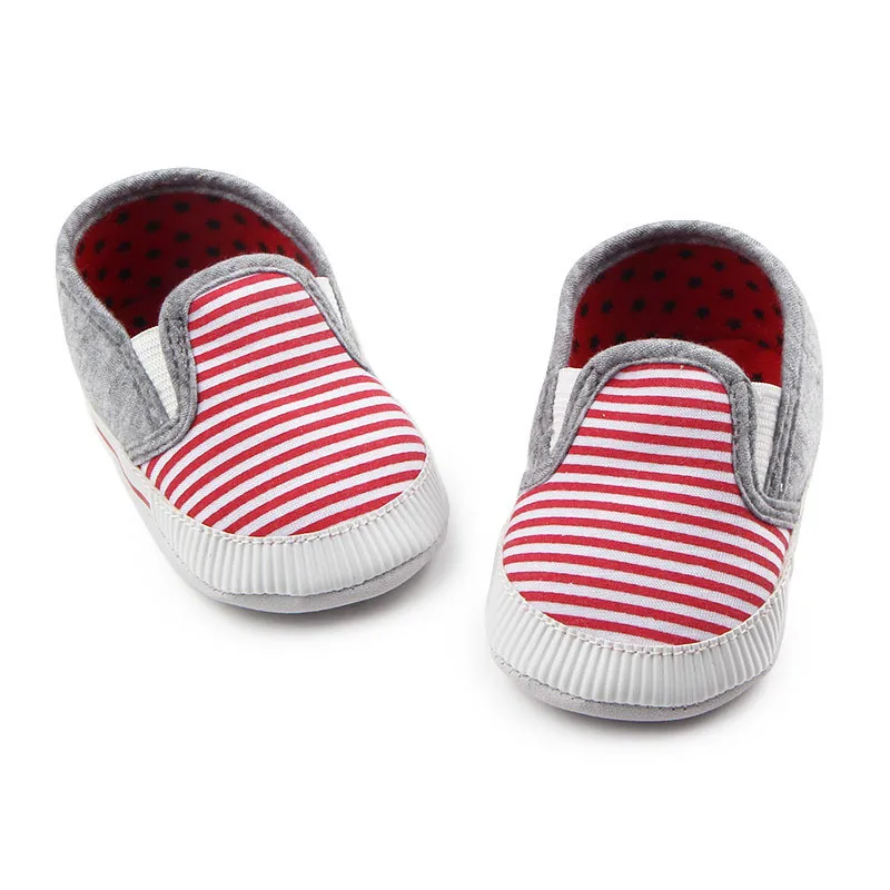 Новинка 2021 демисезонная детская обувь модная повседневная в полоску с мягкой