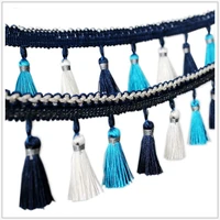 6yards diy accessories lace tassel small tassels cotton bohemian tassels trimming fringes for sewing clothes curtains decoration