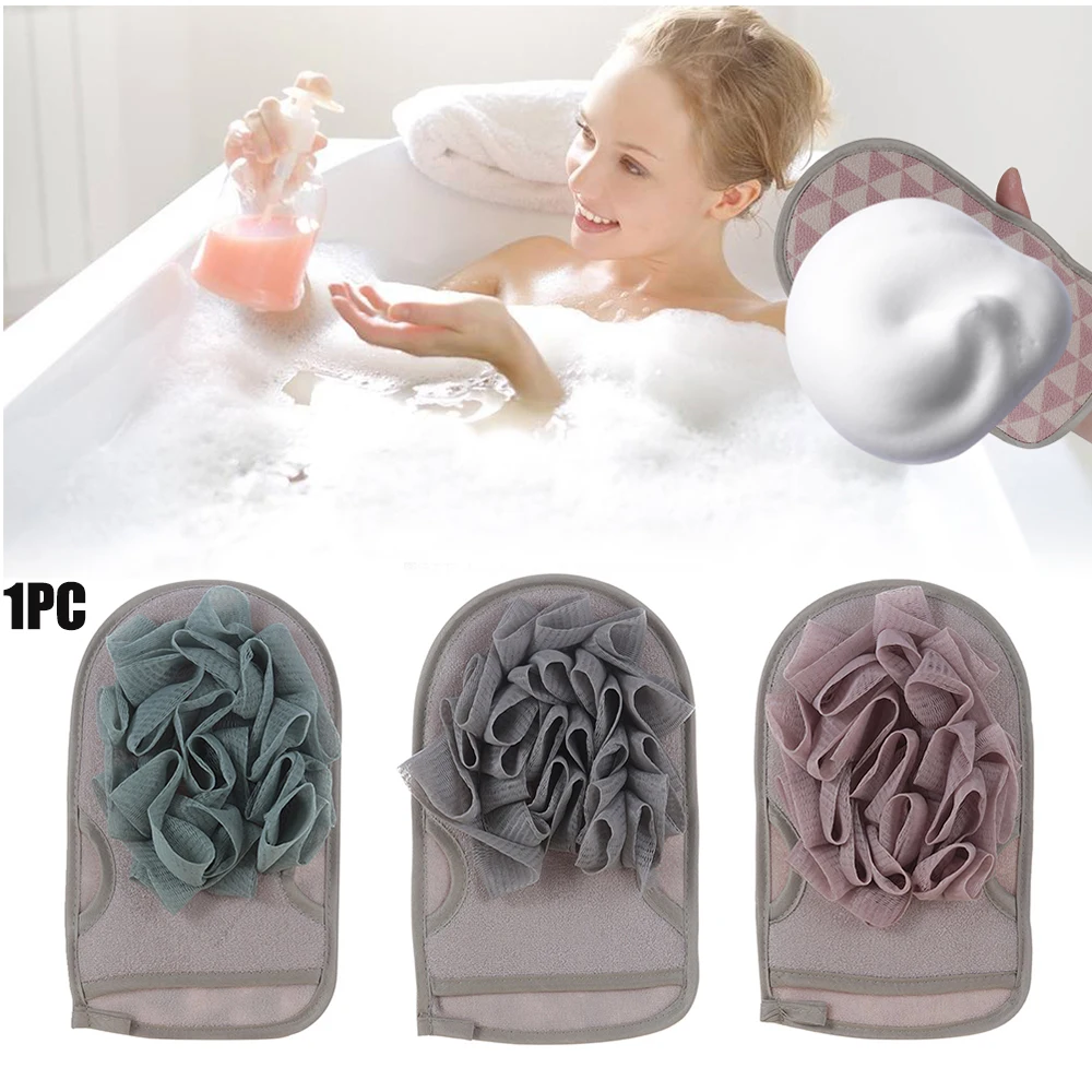 

1 шт. домашняя губка для ванны Wisp для душа скребок Двухсторонняя щетка для чистки тела перчатки для душа массажное полотенце мяч