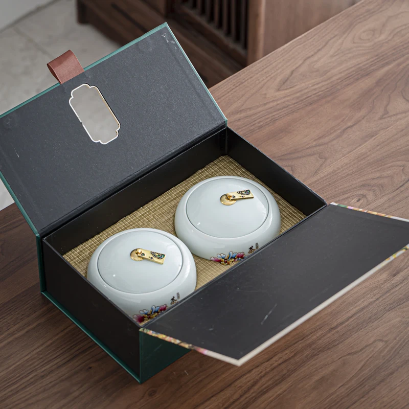 値段 セラミックティーボックス,砂糖入り,手作り,シール付き,耐寒性,グリーンコンテナ,家庭用製品,50