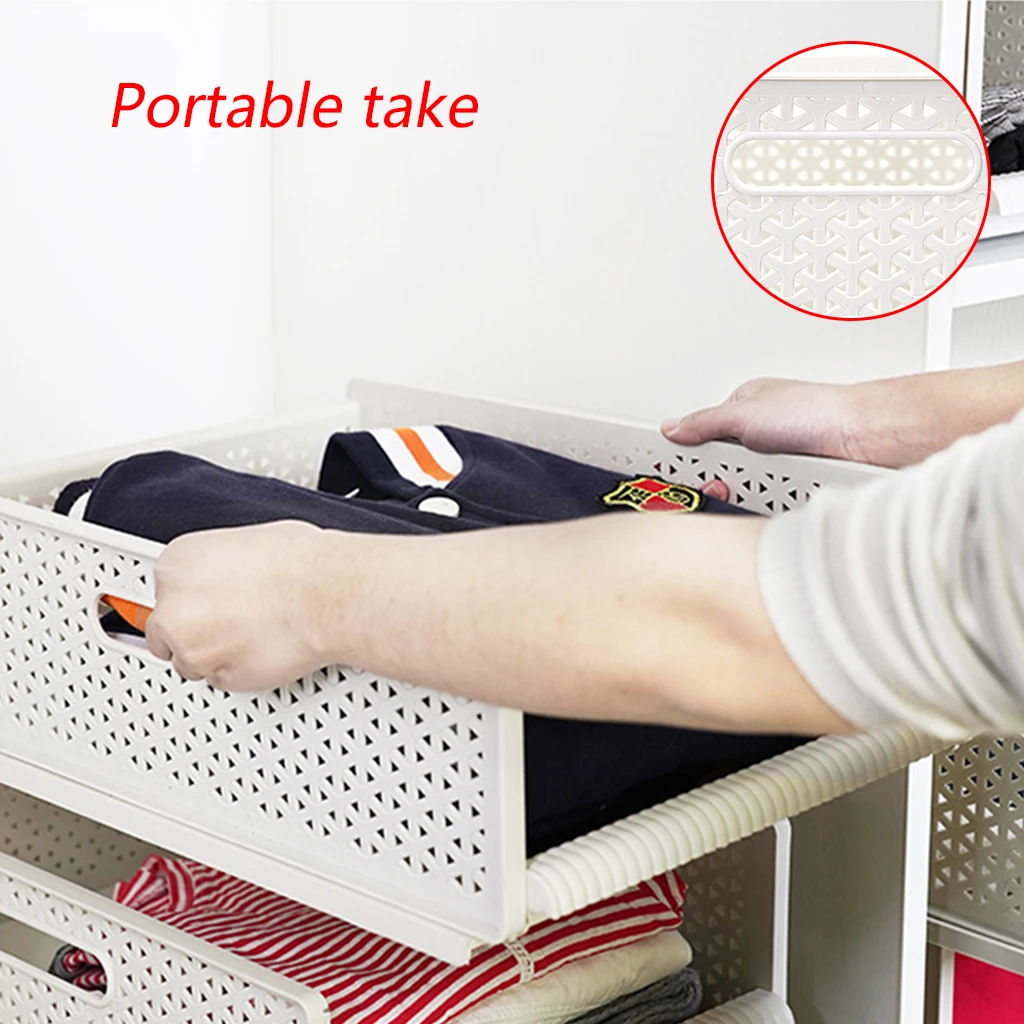 Пластиковые ящики для хранения одежды и мелочей скользящие гостиной кухни