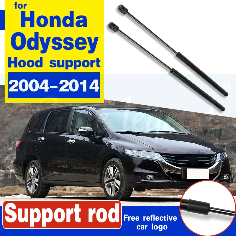 

2pcs For Honda Odyssey 2004-2014 Automotive Bonnet Lifting Bracket Car Engine Hydraulic Rod Strut Shock Absorbing Spring Strut
