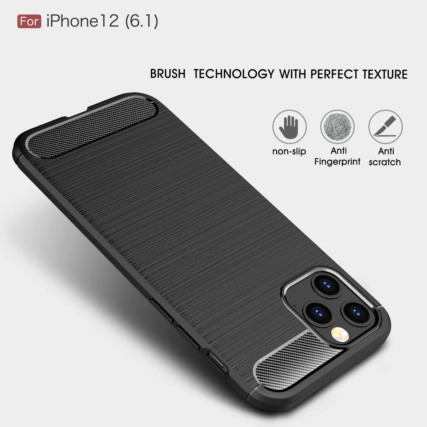 

Fashion Carbon Fiber Soft Protection Phone Case For Xiaomi Pocophone Poco M3 F3 Pro Business Shockproof Silica Gel Case Cover