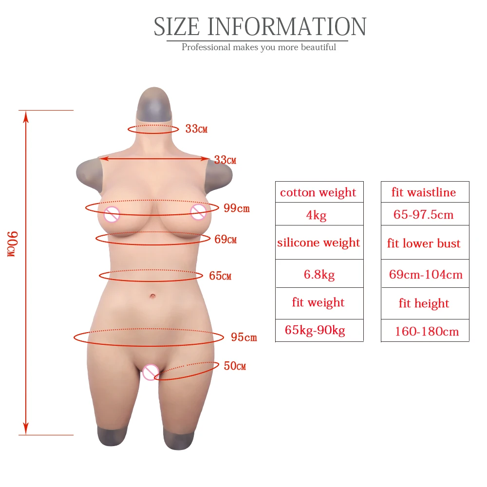 Реалистичная силиконовая накладная грудь искусственная чашка D 3 точечное