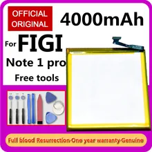 New High Capacity for FIGI Note 1 Pro Smartphone  Mobile Phone Replace Accessories 4000mAh Battery Inventory + Tracking + Tools