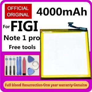 new high capacity for figi note 1 pro smartphone mobile phone replace accessories 4000mah battery inventory tracking tools free global shipping