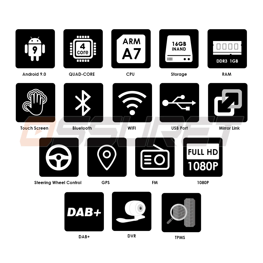 

Android Car Multimedia Player Radio GPS For Volkswagen VW Passat B6 Touran GOLF5 POLO jetta 2 din NODVD SWC DVR OBD2 DAB DTV MAP