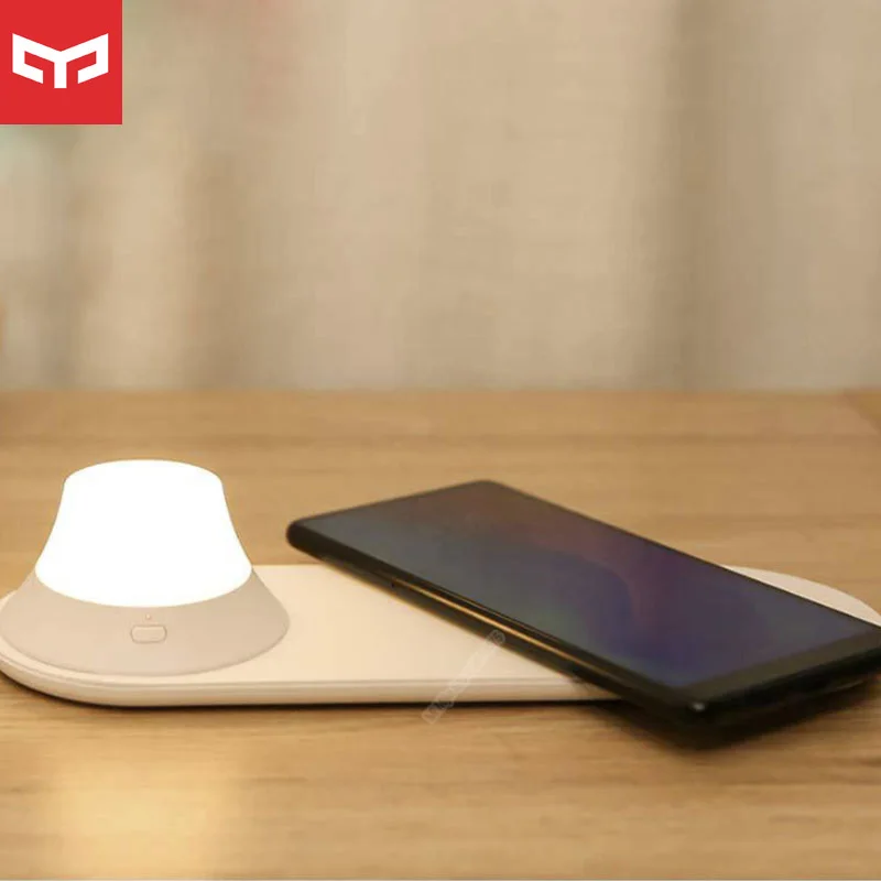 Оригинальное Беспроводное зарядное устройство Yeelight со светодиодной подсветкой