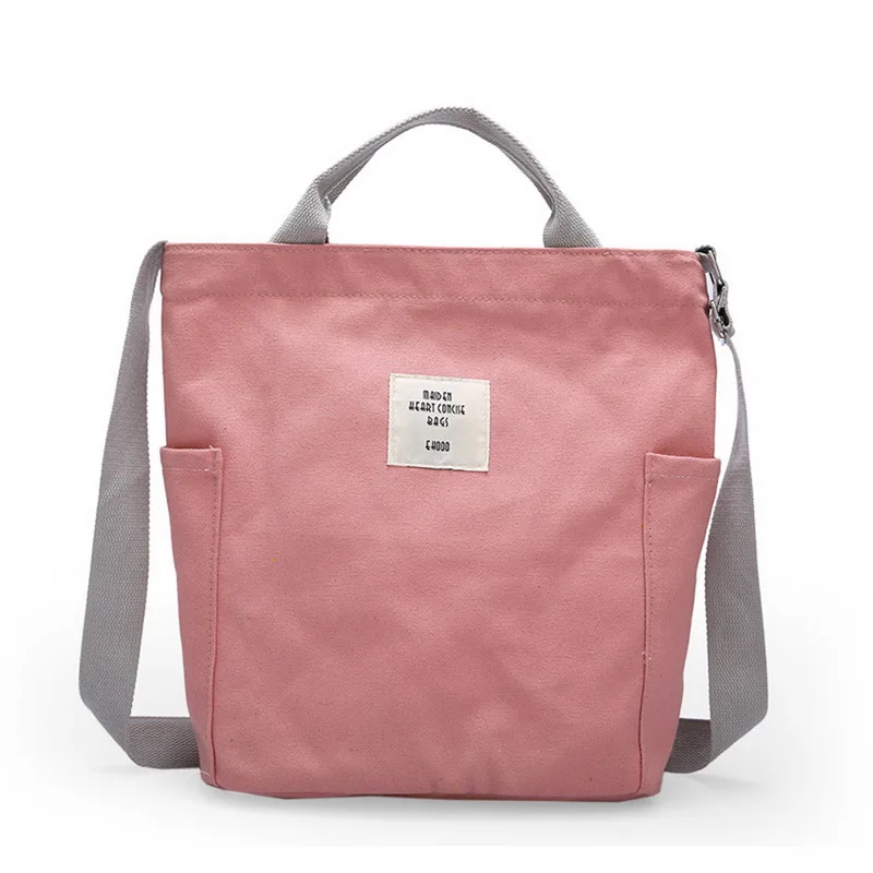 pink Adisputent Women's Multi-pockets Shoulder Bag New Fashion Portable Outdoor Travel Zipper Multi-functions Large Capacity Handbags - Цвет: pink