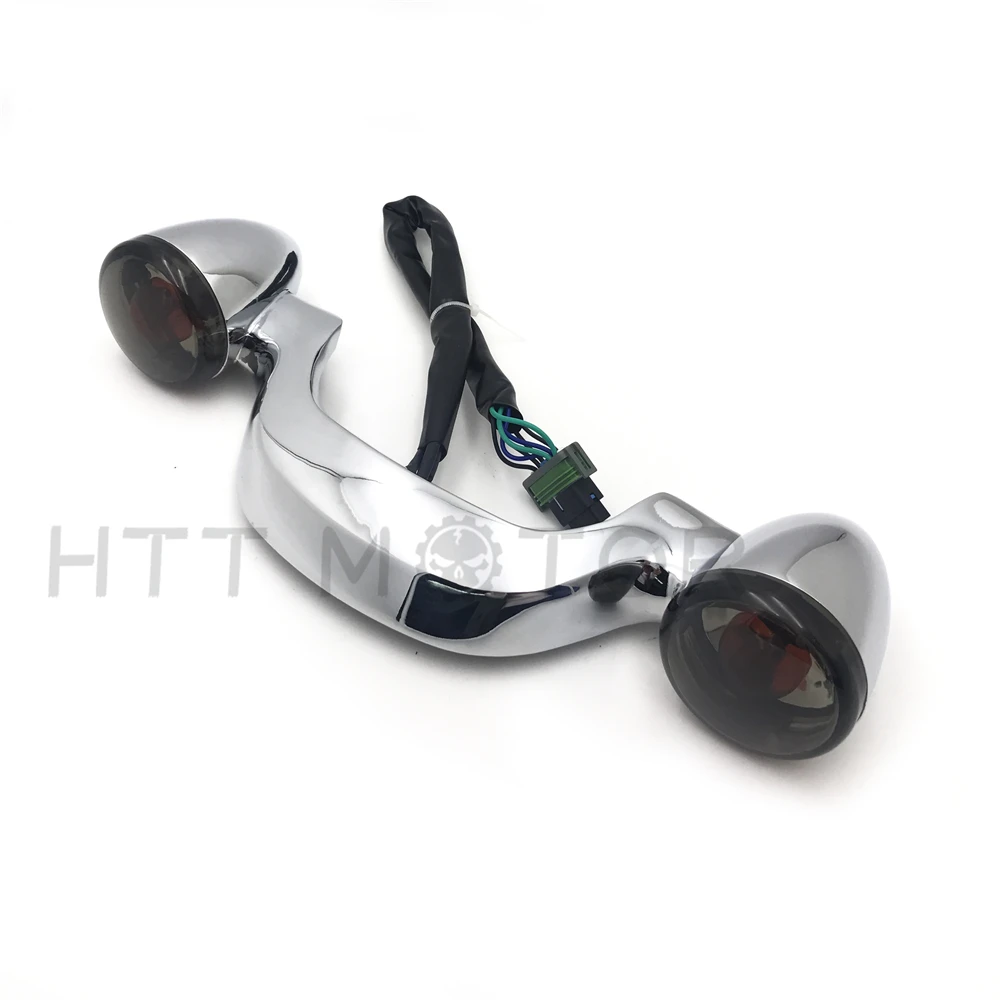 Бесплатная доставка Мотоцикл Запчасти внутренние пуля сзади светильник бар для