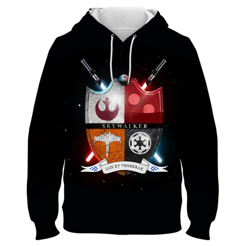 

Interesting Men Women Children Star Wars Sweatshirts 3D Print Pullover Long Sleeve Boy Girl Kids Hoodies Streetwear Casual Tops