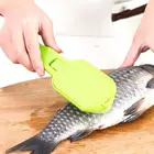 Многофункциональная щетка для рыбной чешуи, инструмент для домашней кухни и сада для приготовления пищи, чистые и удобные чешуи с ножом