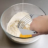 1pc dough blender stainless steel pastry cutter butter blender manual flour mixer baking tool practical kitchen accessories vc