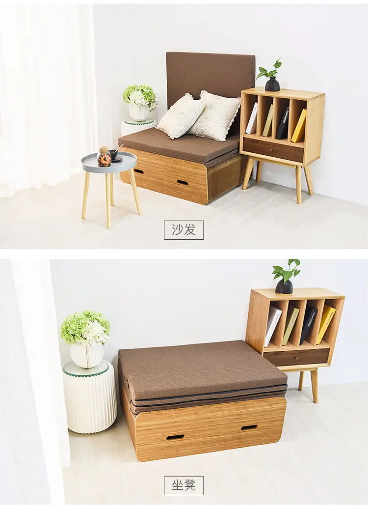 Paper Bed Folding Bed Creative Single Multifunctional Invisible Leisure Office