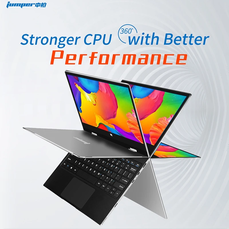 Ноутбук Jumper Ezbook X1 11 6 дюймовый Fhd Ips сенсорный экран Поворот на 360 градусов