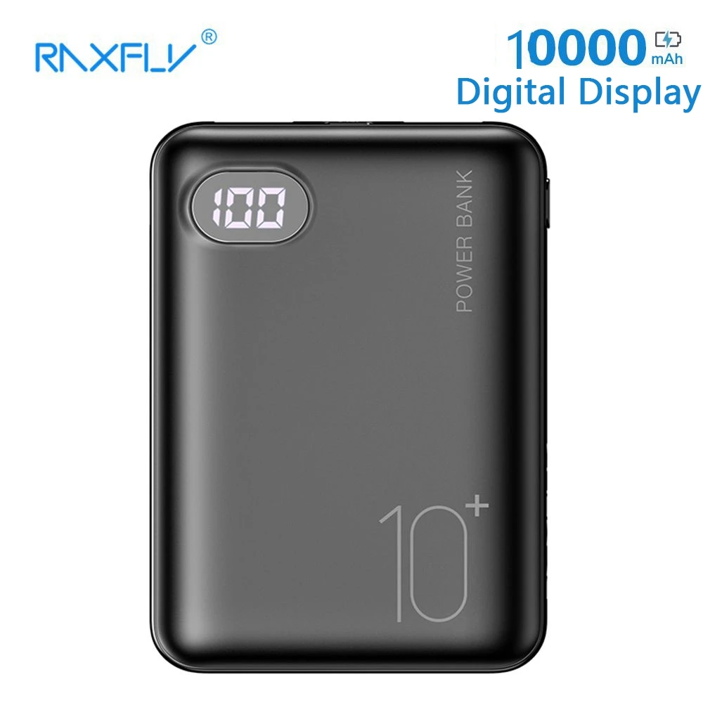 10000mah Digtal FLOVEME power Bank 20000 мАч двойной USB телефон зарядное устройство Внешняя батарея Портативное зарядное устройство Bateria внешний аккумулятор зарядное устройство беспроводная зарядка внешний аккумулятор телефона - Цвет: 10000mah Digtal