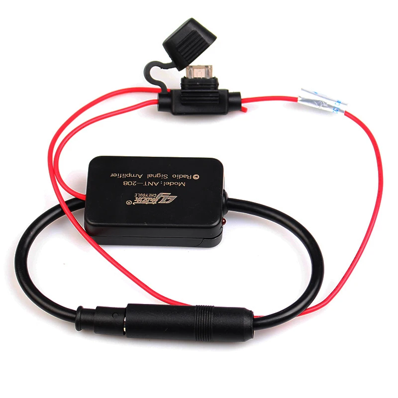 Автомобильный радиоприемник FM антенна усилитель сигнала радио приема для