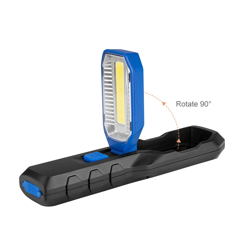 С магнитом и вращающимся крюком светодиодный светильник вспышка для