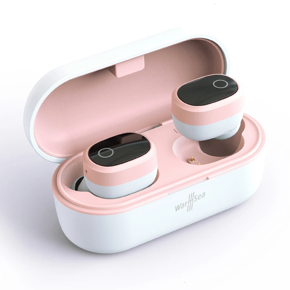 Наушники WarmSea TWS Bluetooth 5,0, отличное качество звука, беспроводные наушники, гарнитура, спортивные наушники