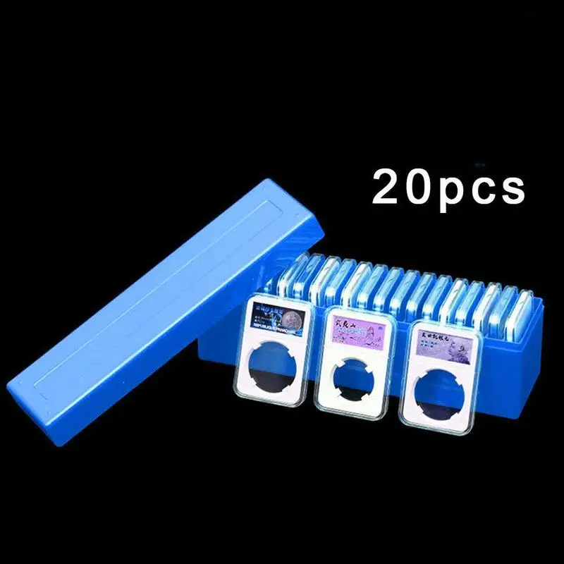 Бокс для хранения памятных монет Ngc бокс оценок Pcgs без 20 рейтингов держатель