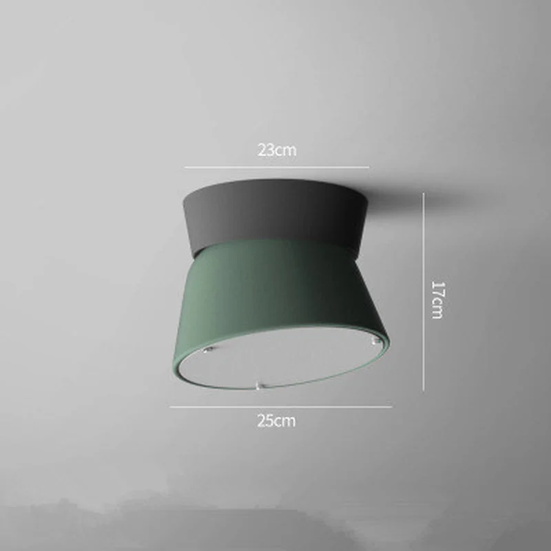 

NEW Fashion design Nordic living room lamp simple modern bar bedroom study color adjustable angle LED ceiling lamp 220V