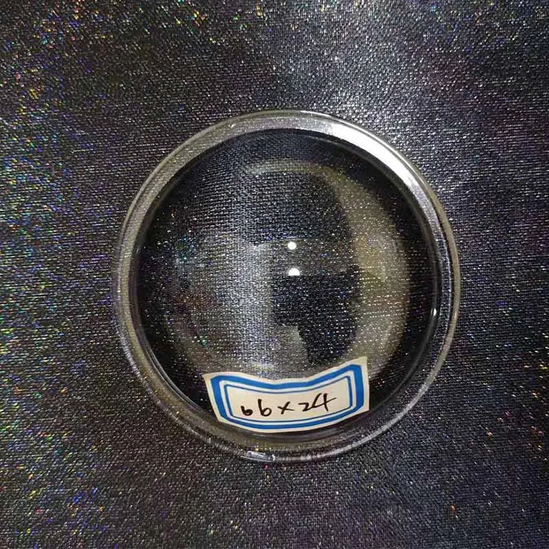 Светодиодная линза 66 мм выпуклая конденсаторная оптическая фокусировка