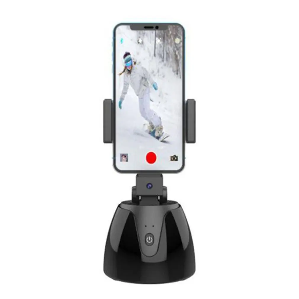 phone stand 360 degree rotation auto smart shooting selfie stick intelligent follow gimbal face tracking stand free global shipping