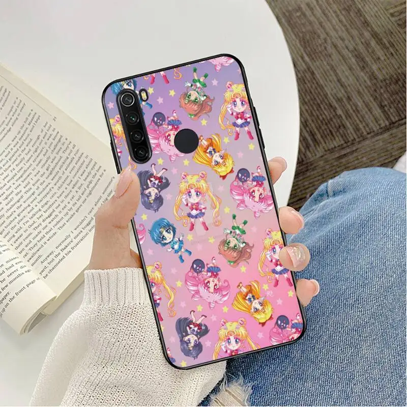 

Sailor Moon Phone Case For Redmi note 8Pro 8T 6Pro 6A 9 Redmi 8 7 7A note 5 5A note 7 case