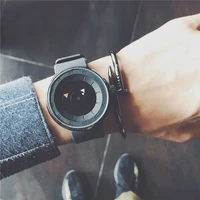 concept creative personality watch ins wind super fire waterproof simple pointless fashion staying steel watch for boysgirls
