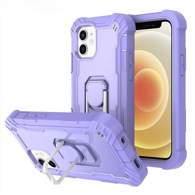 

Camera Protective Cover IPhone 12mini Pro Max Otating Bracket Shock Absorption Drop-Resistant Hard Phone Case