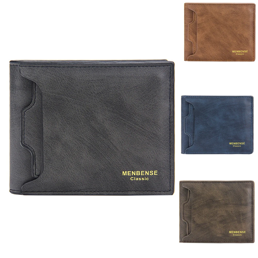 Мужской кошелек сумка для денег модные мужские мини-кошельки из мягкой