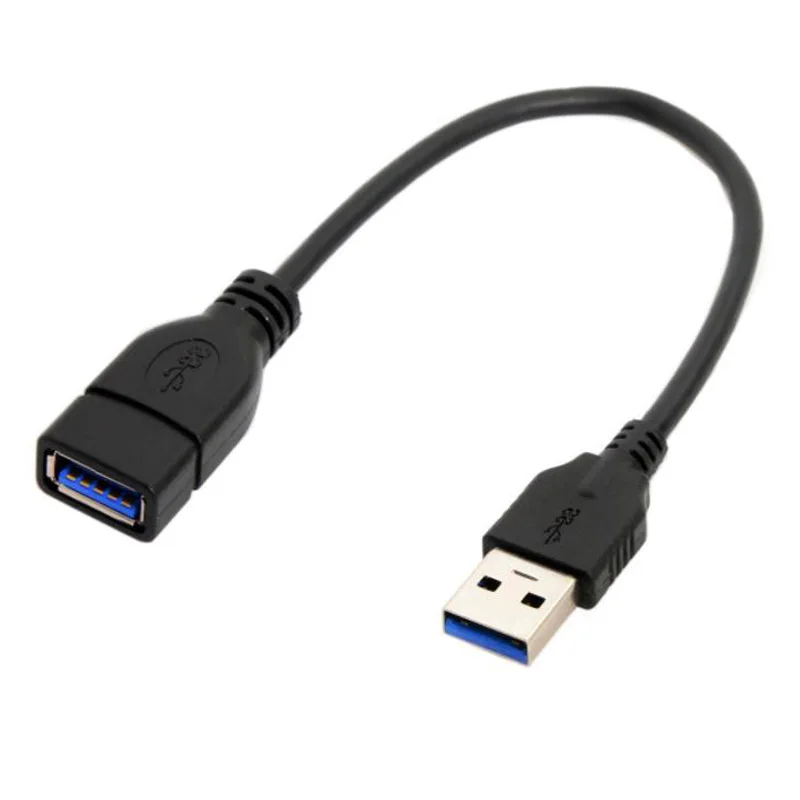 Поставка Черного 0 15 м прямого коленчатого кабеля USB 3 для жестких дисков кабель