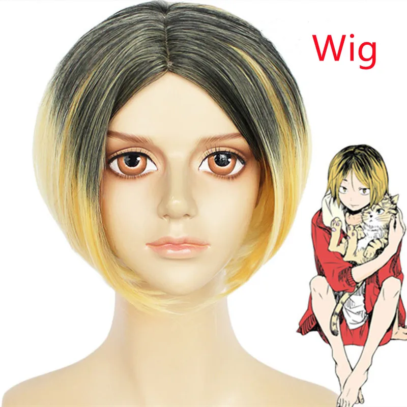 Haikyuu Kenma Kozume Косплей Костюм некома старшая школа № 5 Джерси с коротким рукавом