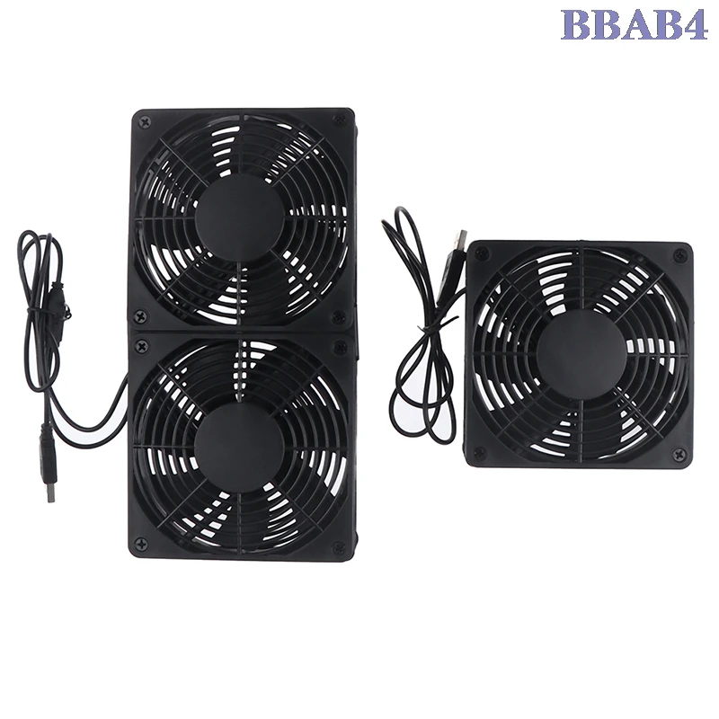

fan Router Cooling Fan Cooler TV Box Wireless Quiet DC 5V USB power fan 12CM