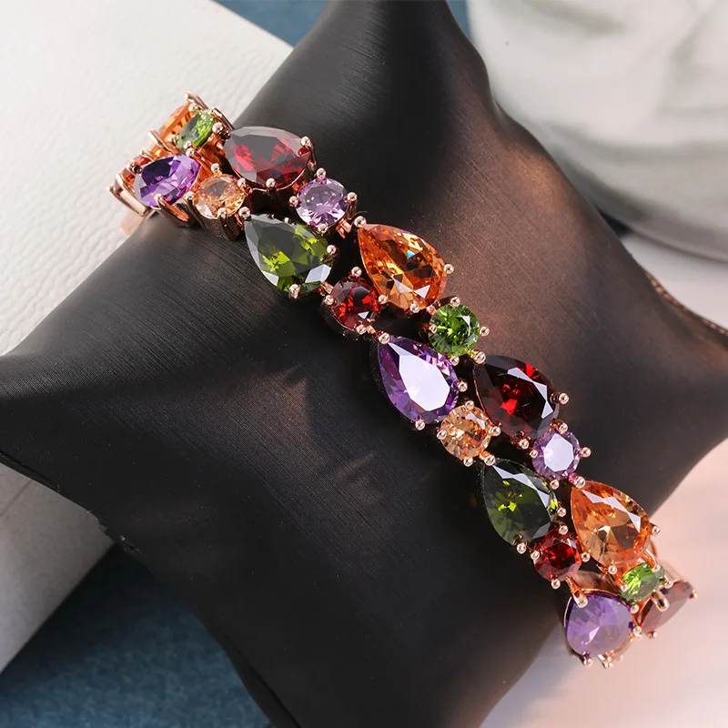 Бренд Manxiuni высококачественный браслет с бусинами золотого цвета для женщин