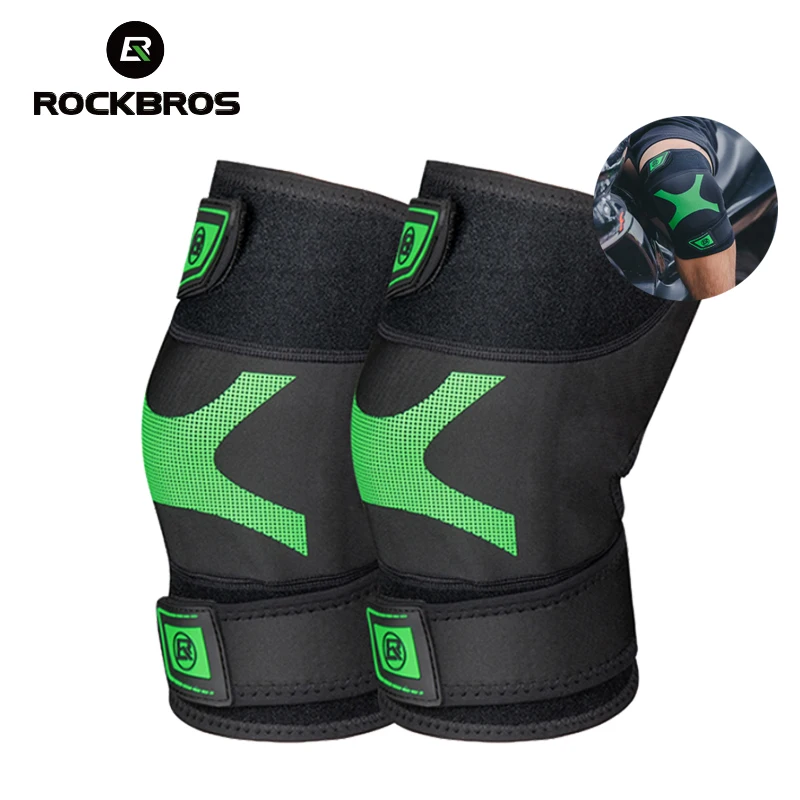 Спортивный коленный рукав ROCKBROS профессиональная дышащая высокоэластичная