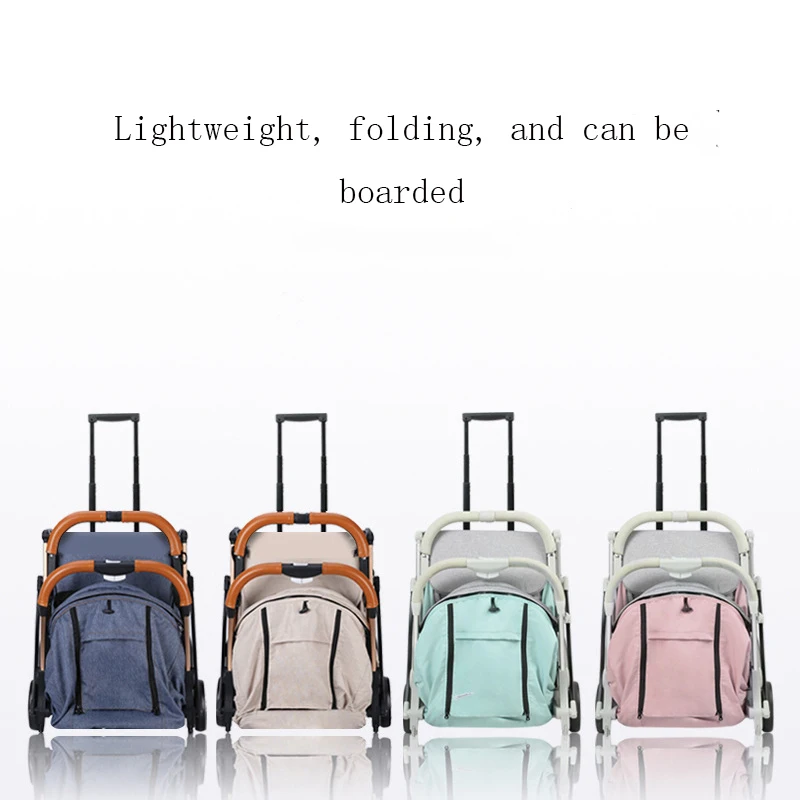 PRYDYC TIANRUI легкая складная детская коляска может лежать на простой 2 в 1 Детские