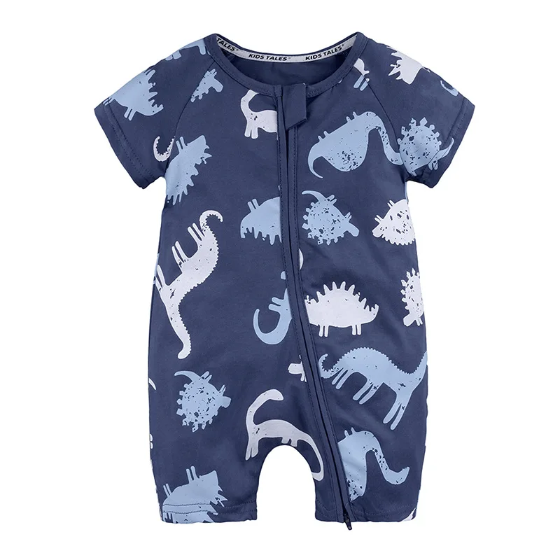 

Newborn Clothes Summer 2020 New Baby Girls Cotton Jumpsuit Short Sleeves Out 0-24 Months Baby Boys Romper Playsuit Kids Clothing