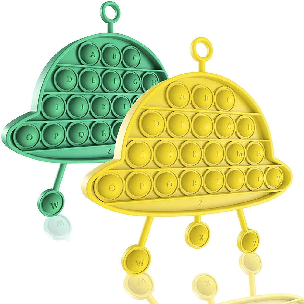 

UFO Fidget Toys Toy Cognitive Card Pop it Funny Other Professions Antistress Hand Small Pack Cheap Squishy Vidget Gniotka Kawaii