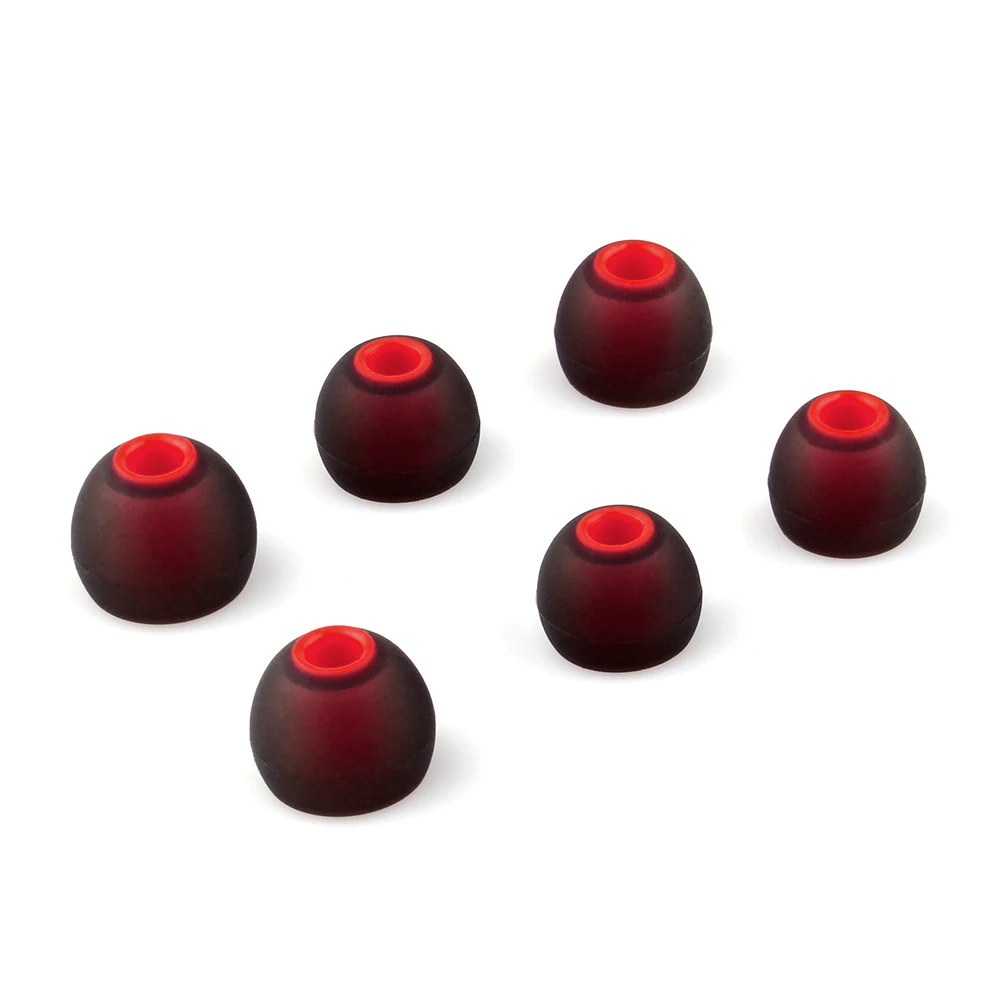 TRN 3 пары (6 шт) L M S наушниковые вкладыши из силикона для ушей/наушники-вкладыши/эр-типсы/эрбады для KZ MT1 CS2 TA1 и других.