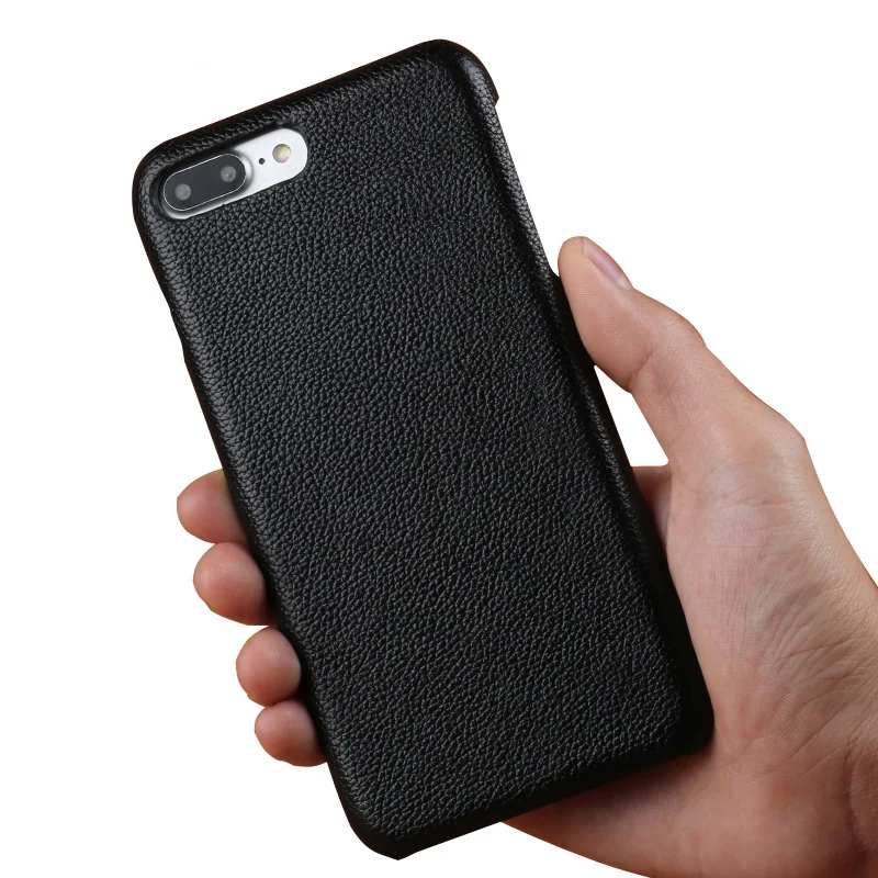 Роскошный чехол для телефона из натуральной кожи iPhone 7Plus Ультратонкий с