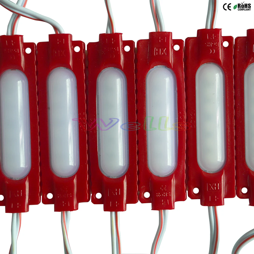 Высокое качество 20 шт./лот DC12V красный/синий/зеленый/белый/розовый/теплый белый