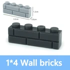 DIY строительные блоки, 62 шт в наборе, толстостенные трубы цифры кирпичи 1x4 точки развивающие креативный Размеры совместим с 15533 игрушки для детей