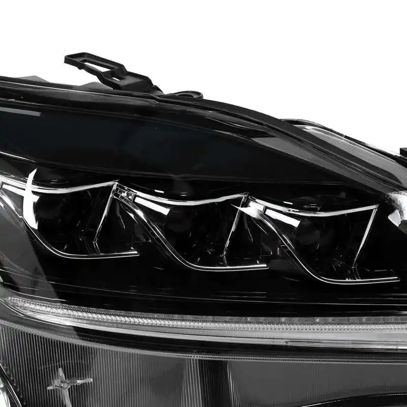 Полноразсветодиодный ные светодиодные динамические фары VLAND прозрачные линзы