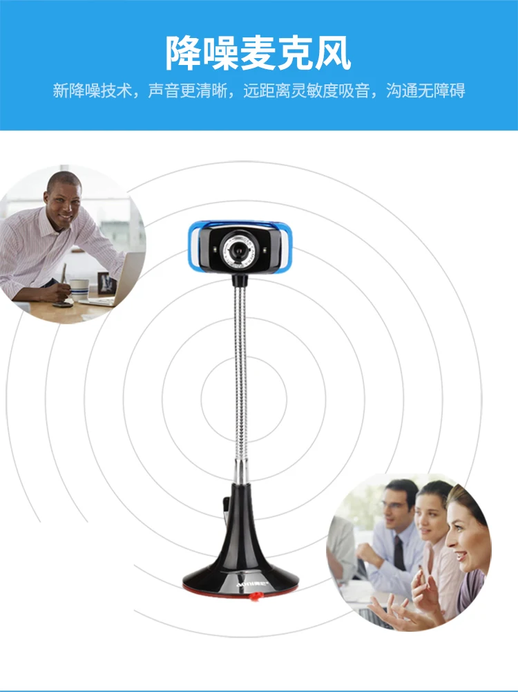 Aoni HD Компьютерная камера с микрофоном вертикальная, Настольный Ноутбук внешняя видео, отель портретная коллекция USB драйвер-бесплатно