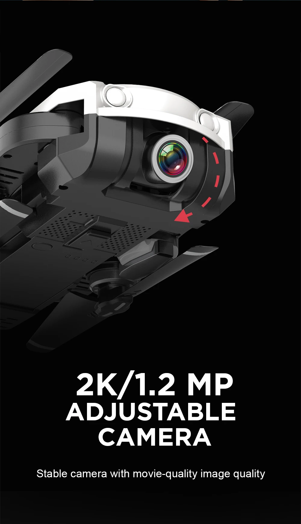 HYR10 Дрон GPS 5G WiFi Регулируемая 2K камера селфи-Квадрокоптер RC более низкая мощность возврат Безголовый режим FPV Дроны с камерой HD