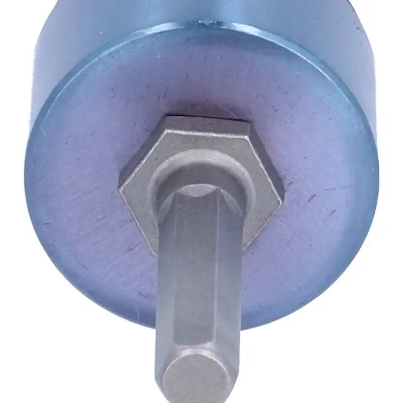 

Twist Firewood Splitter Wood Cone Punch Drill Bit Hex Shank Plating Blue Split Tool 42mm L Hand Tools